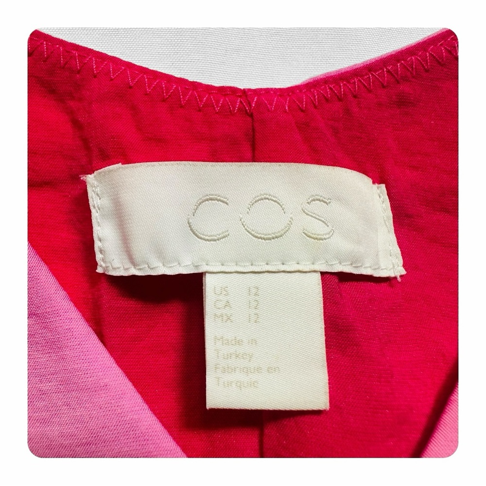 Cos Tiered Vest Top - Multicolored Pink View 4